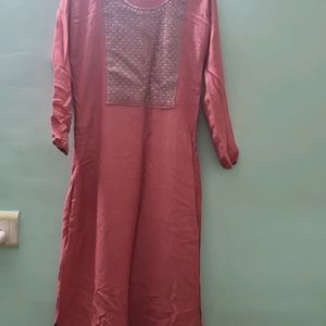 Pink Kurti For Women