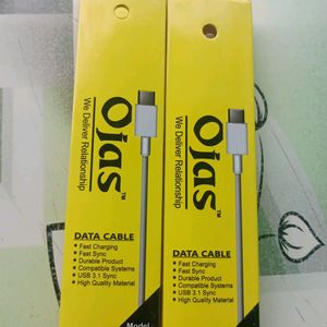 Pack Of 2 Ojas C Type Data Cable