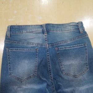 Surplus Blue Boot Cut Jeans for Woman's