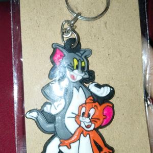 Tom And Jerry Keychain