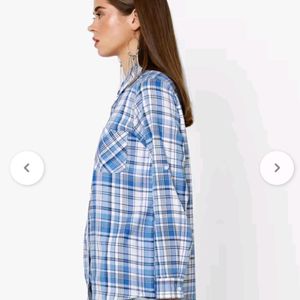 DNMX Checked Shirt With Patch Pocket