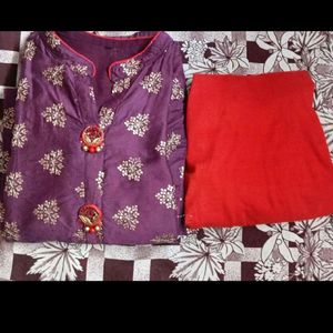 Ladies/Girls Kurti with Leggings