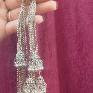 10 Layer Chain Jhumka😍👌