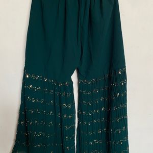 Green Festive Co-ord Set