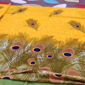 Morpankh Printed Saree