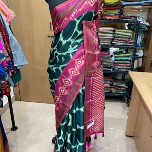 Raw Cotton Saree