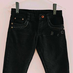 Jet Black Jeans (Party Wear)