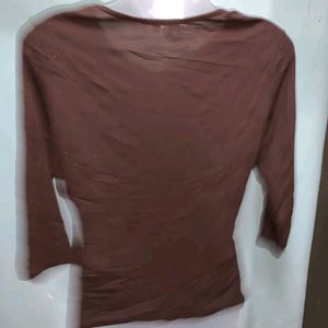 Beautiful Top for women/girls Brown color