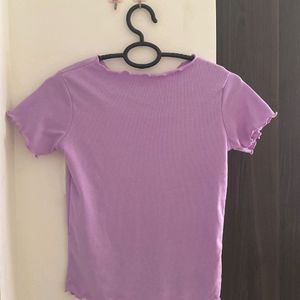 LAVENDER CUTE TOP