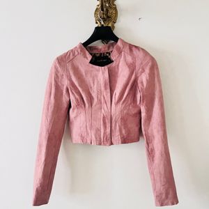 Biker Crop Jacket-sale Offer