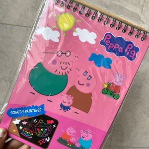 Peppa Pig Scratch Book