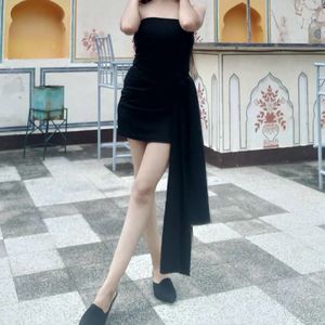 Black Mini Sparkle Dress