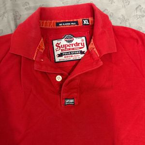 Superdry Red Tshirt