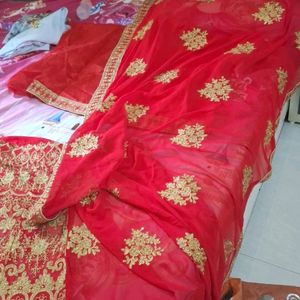 Totally New Saree Cum Lehga