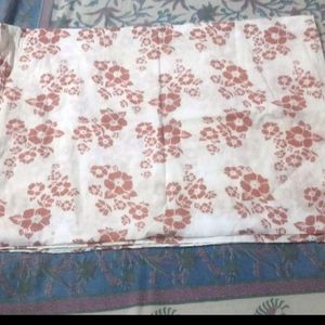 White Printed Dupatta