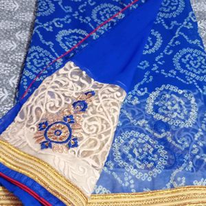 Festival Saree With Blouse