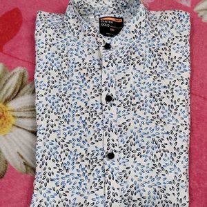 A royal printed white Shirt ☺