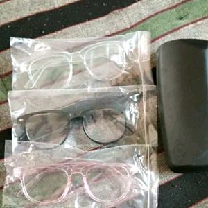 3 pack Women Black Fiber & Plastic Round sunglasse