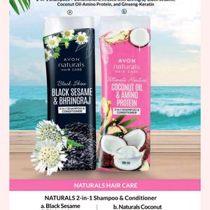 Avon Brand New Coconut Oil & Amino Protein Shampoo