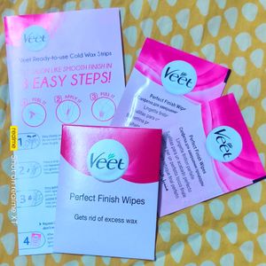 Veet Ready-To-Use Hair Body Wax Strips