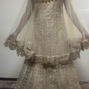 Gown With Cape Attached