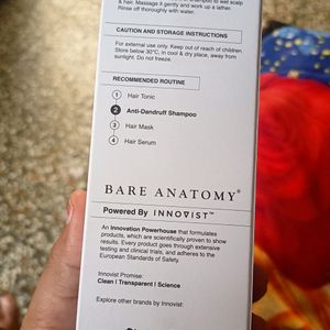 Bare Anatomy Anti Dandruff Shampoo 🎉🥳💯💝💯