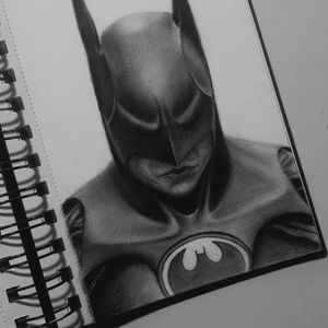 Batman Small Handmade Sketch.