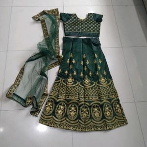 Green Lehenga