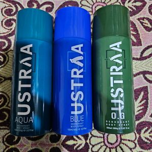 Ustraa Deodorant Body Spray Pack Of 3