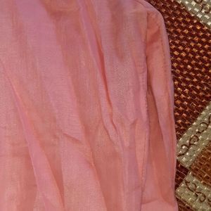 Coral Pink Gota Patti Kurta Pant & dupatta