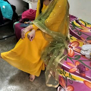 Anarkali With Duppata