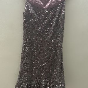 Lilac Sequin Dress