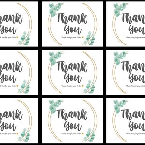 18 Pcs Thank You Sticker Only In ₹80