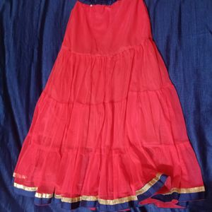 Dark Royal Blue And Gajari Bajirao Mastani Dress