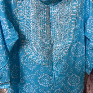 Bandhani printed Kurti