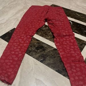 Red Ladies Pant