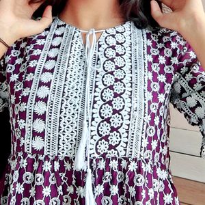 Festive Tunic Top