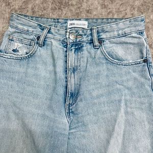 Zara wide legged jeans