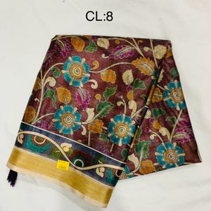 Printed Jute Cotton Jari