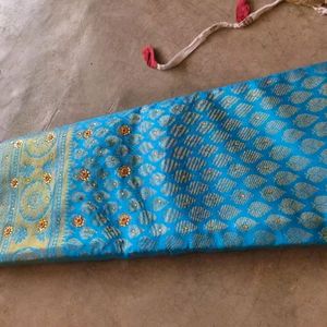 Women Embroidered Fancy Saree