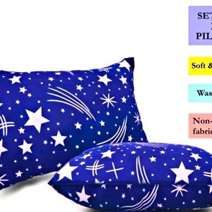 STAR SHAPE BEDSHEET+2 PILLOW COVERS