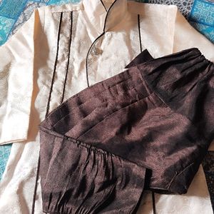 Boys Kurta With Dhoti Set