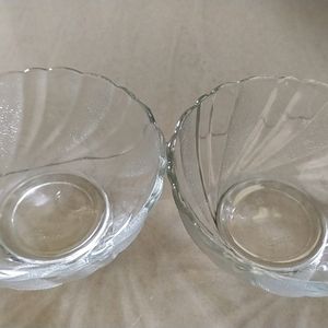 Set Of Glass Bowls