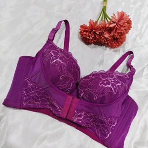 Imported Designer Bra With Front Lock Nd Back Lck