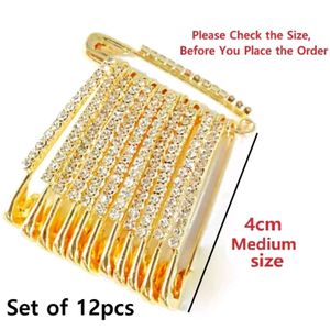 Top Running Reinstone Saree Safety Pins Bunch