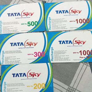 Tata Recharge cards