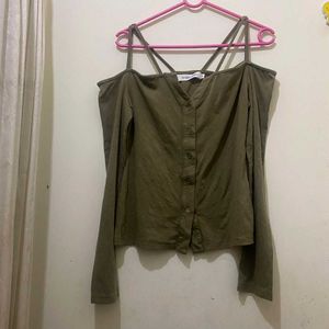 Stylish Olive In Color Top Bust 34-40(SuperStretch