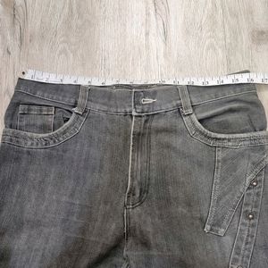 Y2k Shark Bootcut Jeans Waist 34