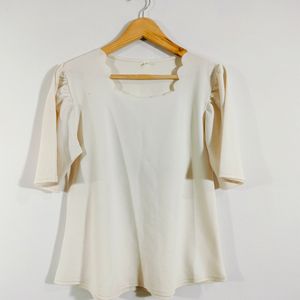 White Casual Top (Women's)