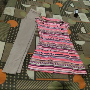 Dress And Pants Set